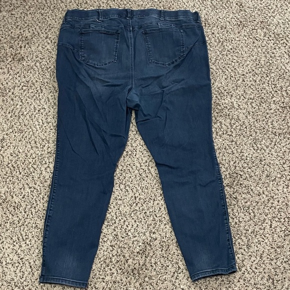 TORRID Bombshell Skinny Premium Stretch Dark Wash Jeans Size 24R - Picture 9 of 16